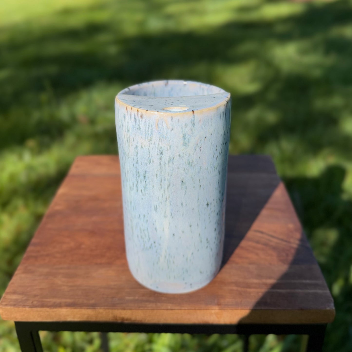 Travel Tumbler- Blue Speckle
