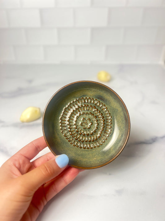 Blue Green Garlic Grater